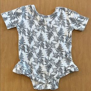 kate quinn Fern Ruffle Leg Bodysuit